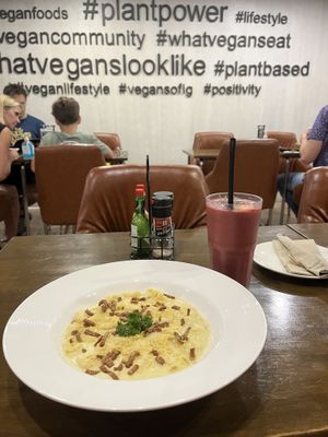 Carbonara   at Veganerie - Nana in Bangkok