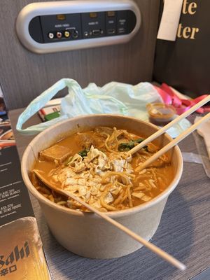 Tofu noodles  at Veganerie - Nana in Bangkok