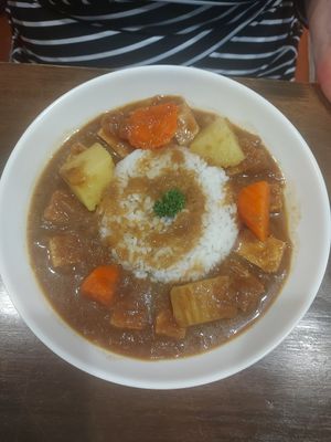 Curry bowl at Veganerie - Nana in Bangkok