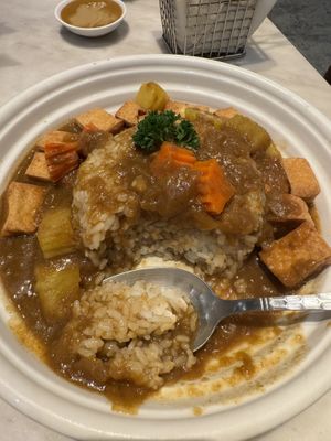 Curry  at Veganerie - Nana in Bangkok