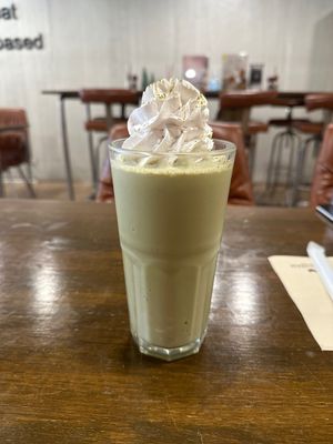 Matcha smoothie   at Veganerie - Nana in Bangkok