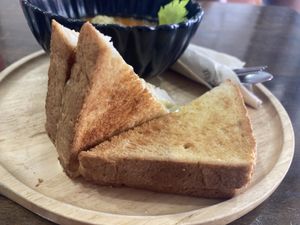 Grilled cheesee  at Veganerie - Nana in Bangkok