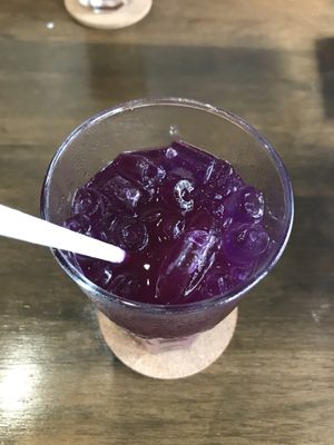 Butterfly Pea Flower Tea  at Veganerie - Nana in Bangkok