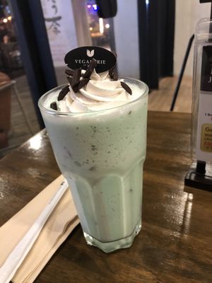 Mint shake   at Veganerie - Nana in Bangkok