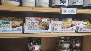 Broth cubws at The Good Earth Natural Foods in Indianapolis