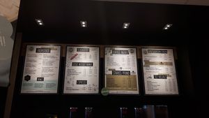 Coffee with oat milk available at Junge Die Bäckerei - Heringsdorf Seebrücke in Heringsdorf