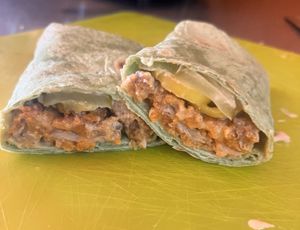 Buffalo Oyster Mushroom Wrap  at Happy Soul in Palmetto