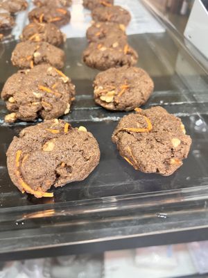 Carrot Cake cookies. All of our baked goods are Gluten free, sugar free, & corn free!  at Happy Soul in Palmetto