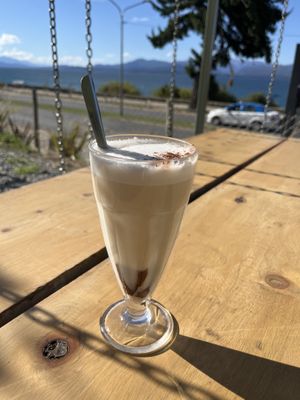 Submarino con leche de almendras  at Maleza in San Carlos De Bariloche