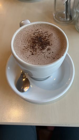 chocolatada with almond milk  at Maleza in San Carlos De Bariloche