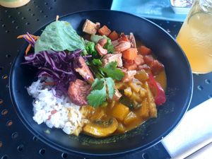 rice bowl (curry) at Viet Next Door in Berlin