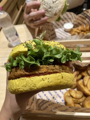 Spicy Cecio at Flower Burger in Rome