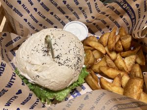 Spicy Cecio at Flower Burger in Rome