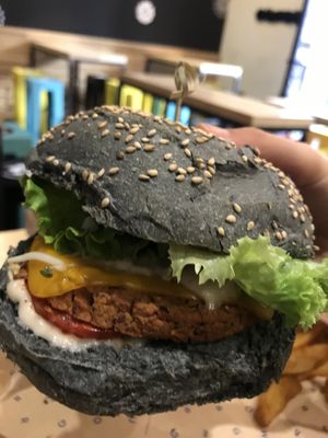 So good  at Flower Burger in Rome