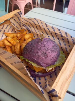 Flower burger at Flower Burger in Rome