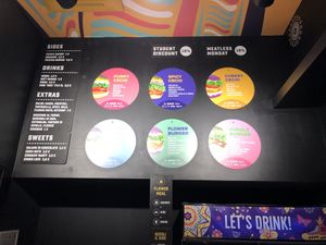 Menu  at Flower Burger in Rome