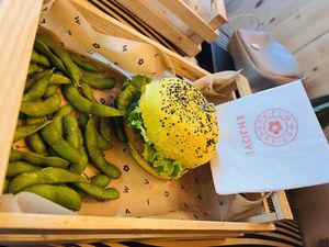   at Flower Burger in Rome