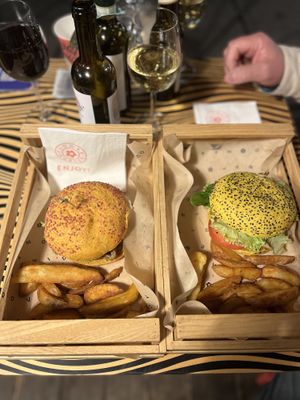   at Flower Burger in Rome