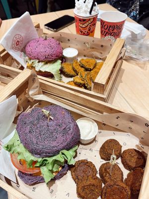   at Flower Burger in Rome