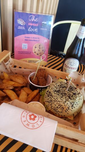  at Flower Burger in Rome