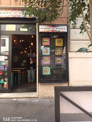  at Flower Burger in Rome