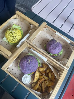   at Flower Burger in Rome