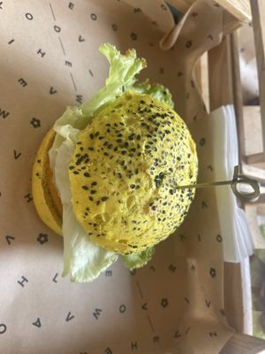   at Flower Burger in Rome