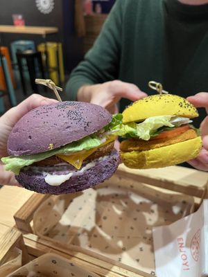   at Flower Burger in Rome