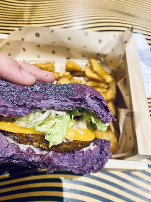 Flower burgerrs  at Flower Burger in Rome