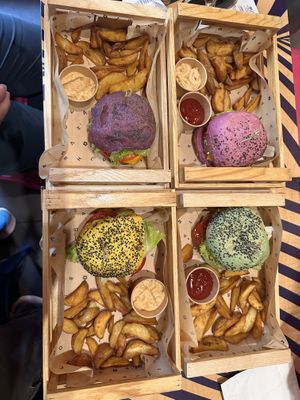   at Flower Burger in Rome