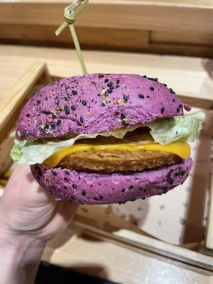 Smoky Butterfly burger  at Flower Burger in Rome