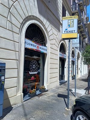  at Flower Burger in Rome