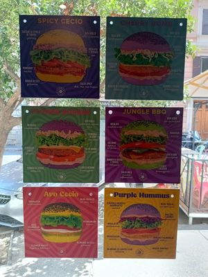  at Flower Burger in Rome