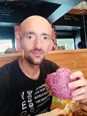  at Flower Burger in Rome