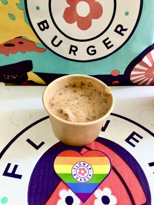 Rocktail sauce  at Flower Burger in Rome