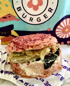 Tokyo burger  at Flower Burger in Rome