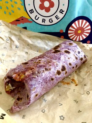 Kebroll   at Flower Burger in Rome