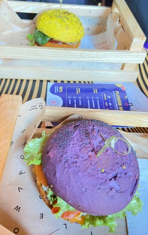   at Flower Burger in Rome