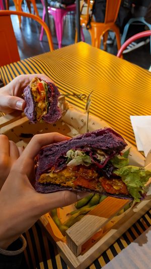  at Flower Burger in Rome