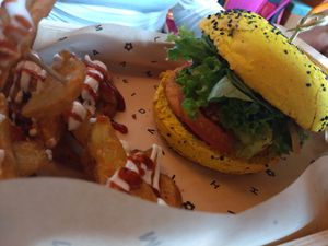  at Flower Burger in Rome