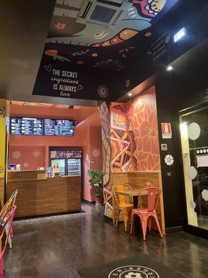 Restaurant  at Flower Burger in Rome