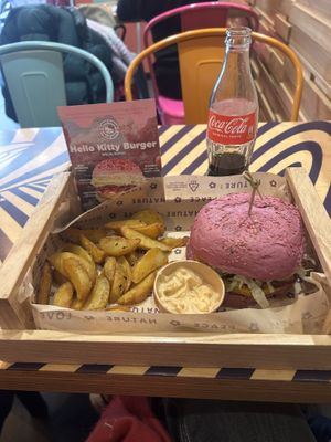   at Flower Burger in Rome