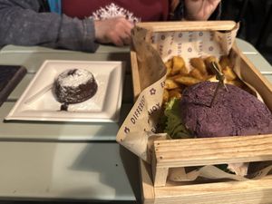   at Flower Burger in Rome