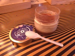 Biscomisù at Flower Burger in Rome