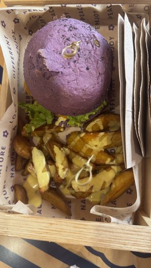   at Flower Burger in Rome