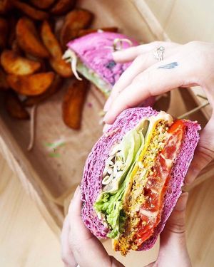 Cherry Bomb at Flower Burger in Rome