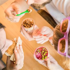 Sweets at Flower Burger in Rome