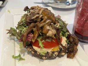 Vegan Shawarma  at Blushing in Amsterdam