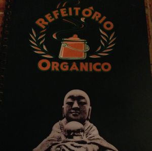 menu at Refeitorio Organico in Rio De Janeiro