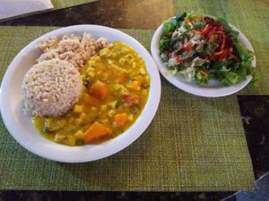 Bobó de palmito pupunha com cogumelo no creme de aipim at Refeitorio Organico in Rio De Janeiro